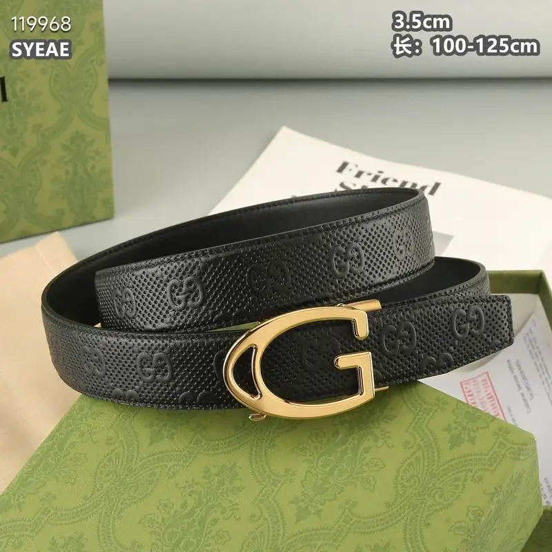 Gucci belt 自动扣 35mmX100-125cm 8L16